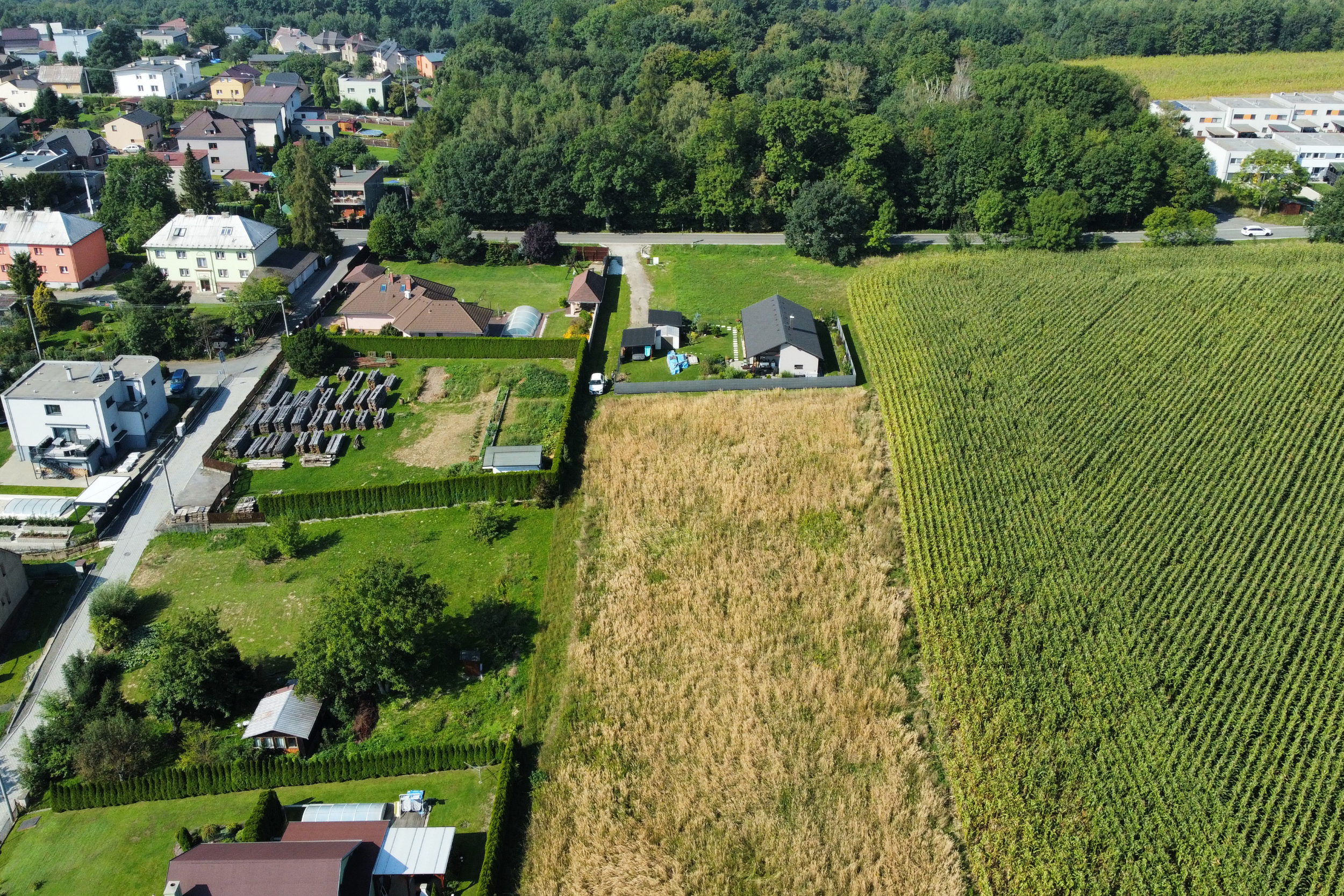 Prodej pozemku v Ostravě Hošťálkovicích